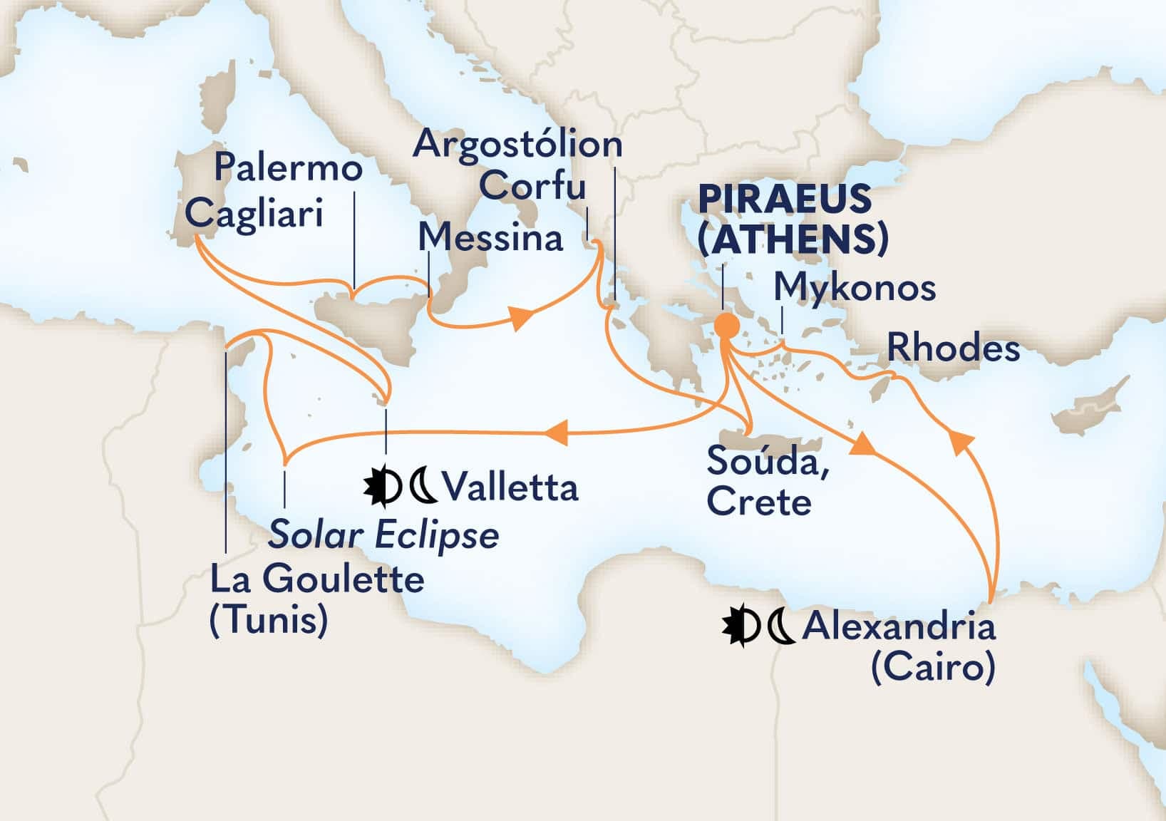 21 nights Mediterranean cruise on Oosterdam
from ๐ฌ๐ท Athens
