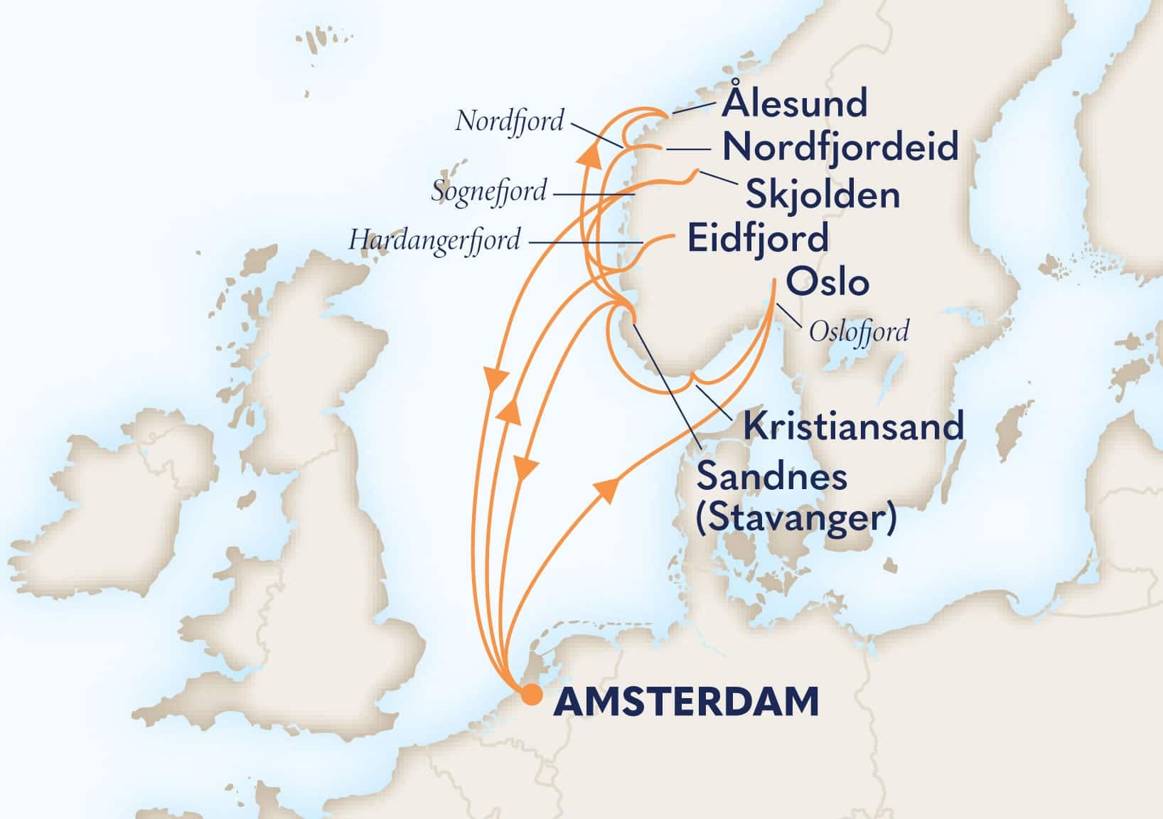 14 nights Mediterranean cruise on Zuiderdam 
from 🇳🇱 Amsterdam 