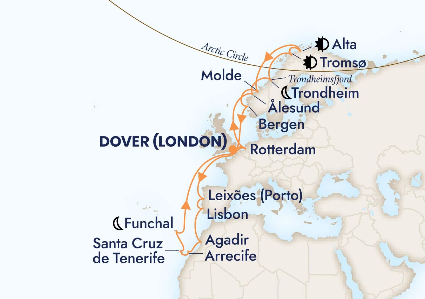 28 nights Mediterranean cruise on Nieuw Statendam 
from 🇬🇧 Dover 