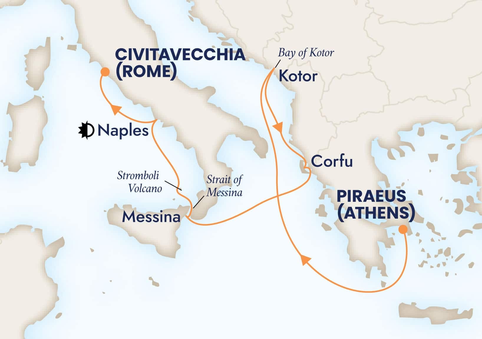 7 nights Mediterranean cruise on Nieuw Amsterdam
from 🇬🇷 Athens to 🇮🇹 Civitavecchia