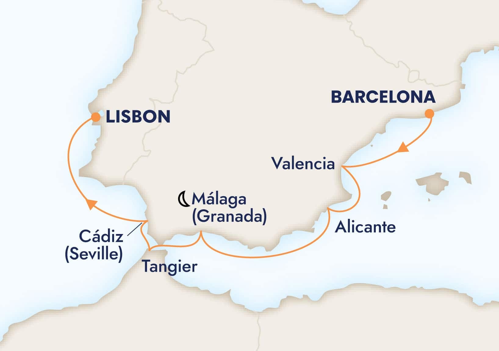 7 nights Mediterranean cruise on Zuiderdam
from 🇪🇸 Barcelona to 🇵🇹 Lisbon