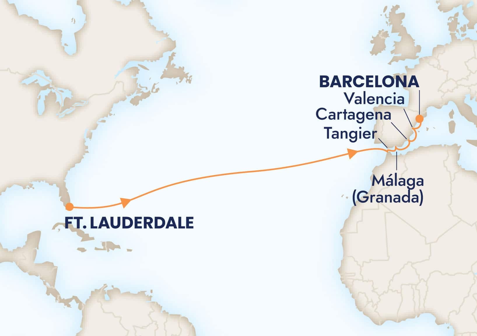 14 nights Mediterranean cruise on Zuiderdam
from 🇺🇸 Fort Lauderdale to 🇪🇸 Barcelona