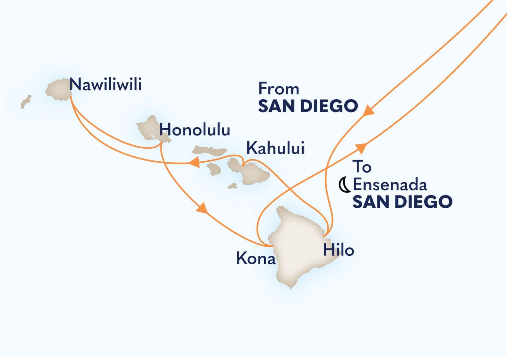 17 nights Hawaiian cruise on Koningsdam 
from 🇺🇸 San Diego 