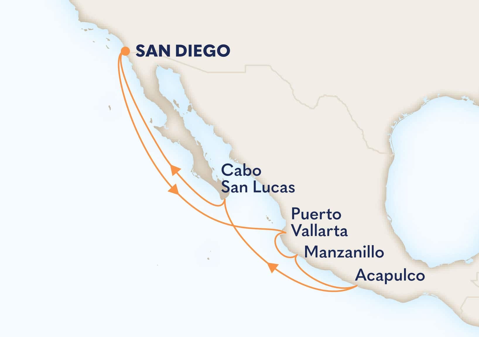 9 nights Mexican cruise on Koningsdam 
from 🇺🇸 San Diego 