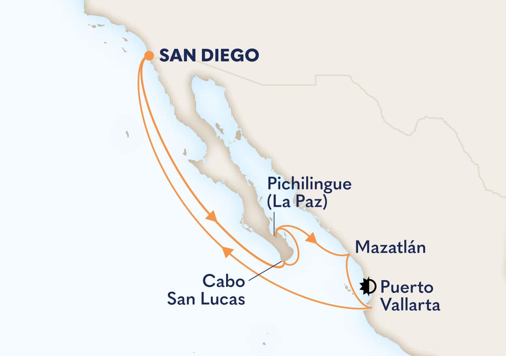 10 nights Mexican cruise on Koningsdam 
from 🇺🇸 San Diego 