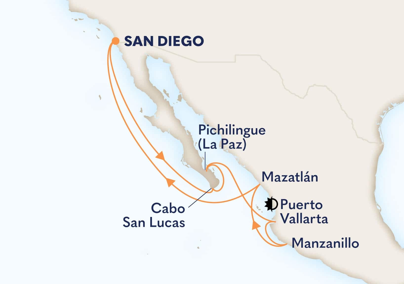 11 nights Mexican cruise on Koningsdam 
from 🇺🇸 San Diego 