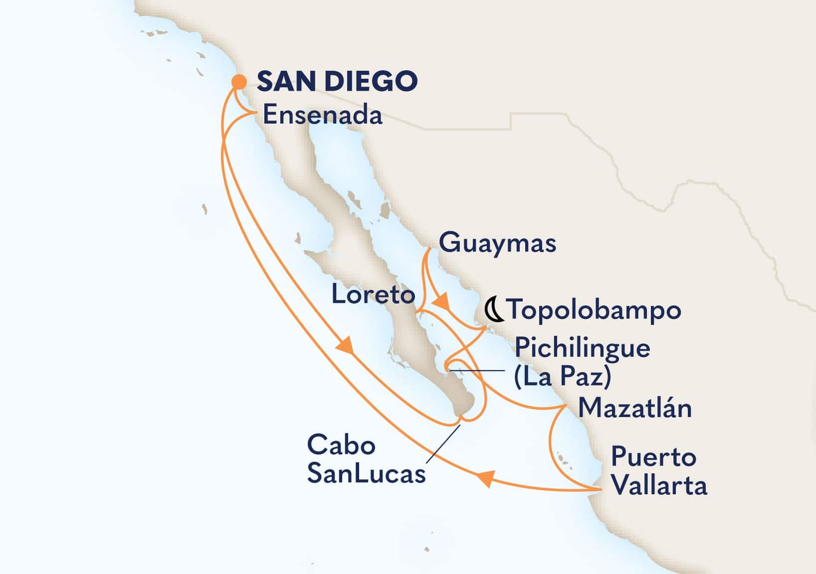12 nights Mexican cruise on Zaandam 
from 🇺🇸 San Diego 
