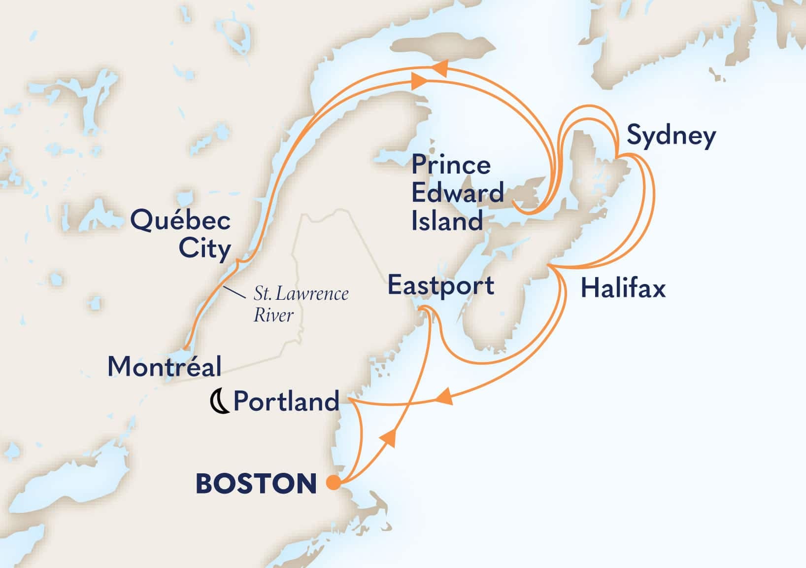 14 nights North East American cruise on Volendam 
from 🇺🇸 Boston 