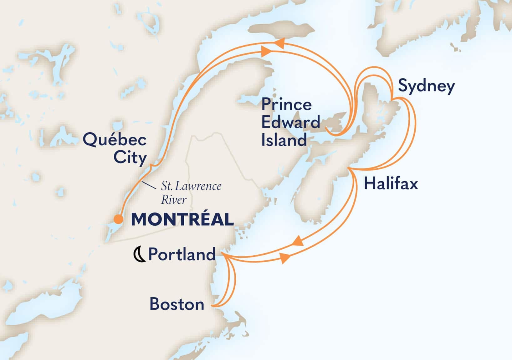 14 nights North East American cruise on Volendam 
from 🇨🇦 Montreal 