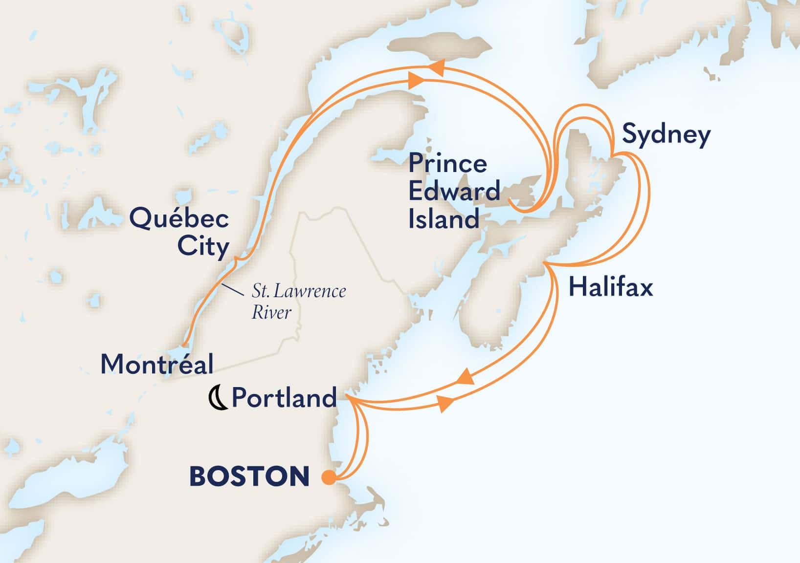14 nights North East American cruise on Volendam 
from 🇺🇸 Boston 