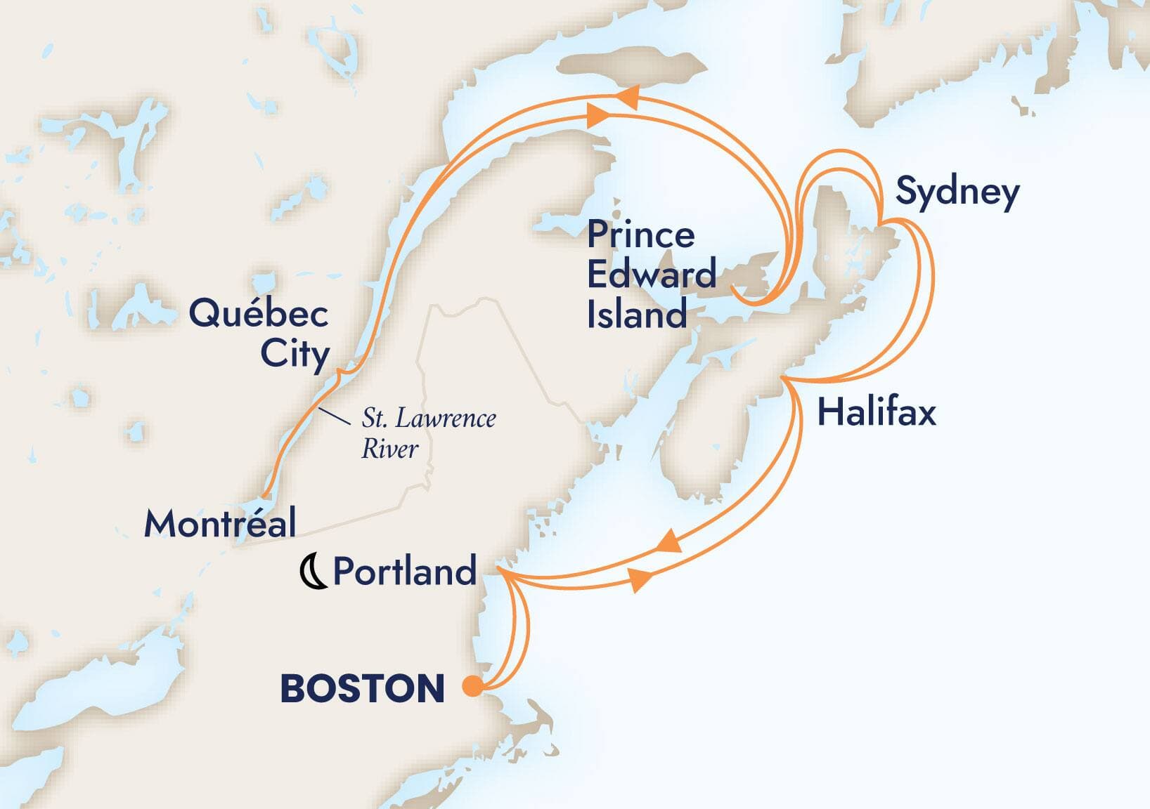 14 nights North East American cruise on Volendam 
from 🇺🇸 Boston 