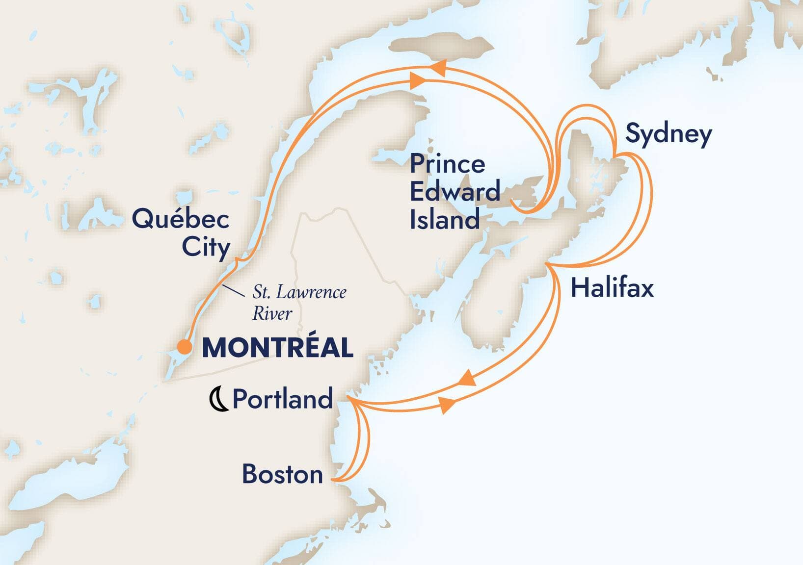 14 nights North East American cruise on Volendam 
from 🇨🇦 Montreal 