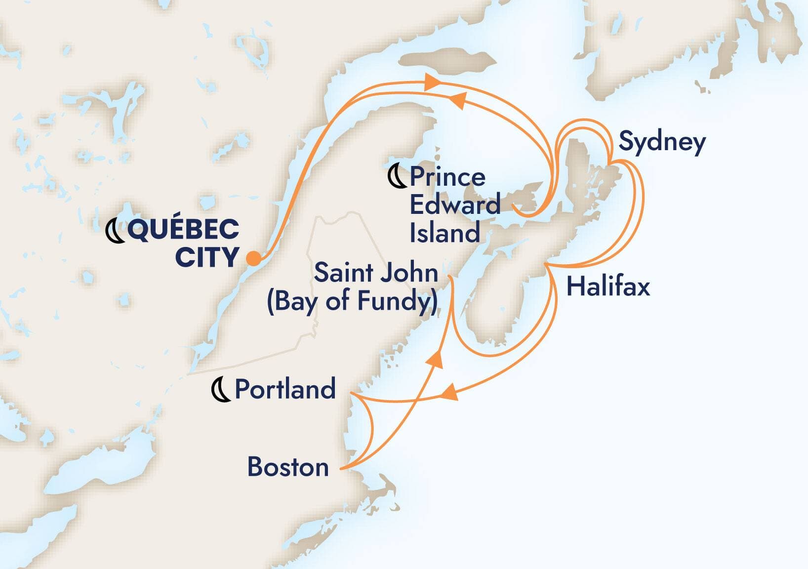 14 nights North East American cruise on Zuiderdam 
from 🇨🇦 Quebec City 