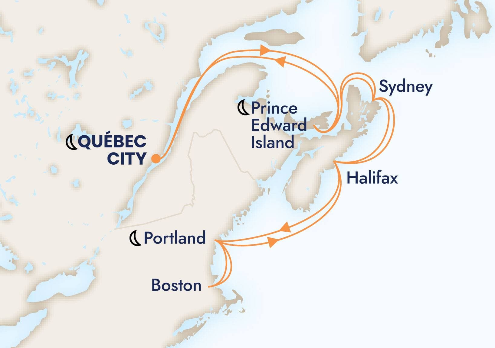 14 nights North East American cruise on Zuiderdam 
from 🇨🇦 Quebec City 