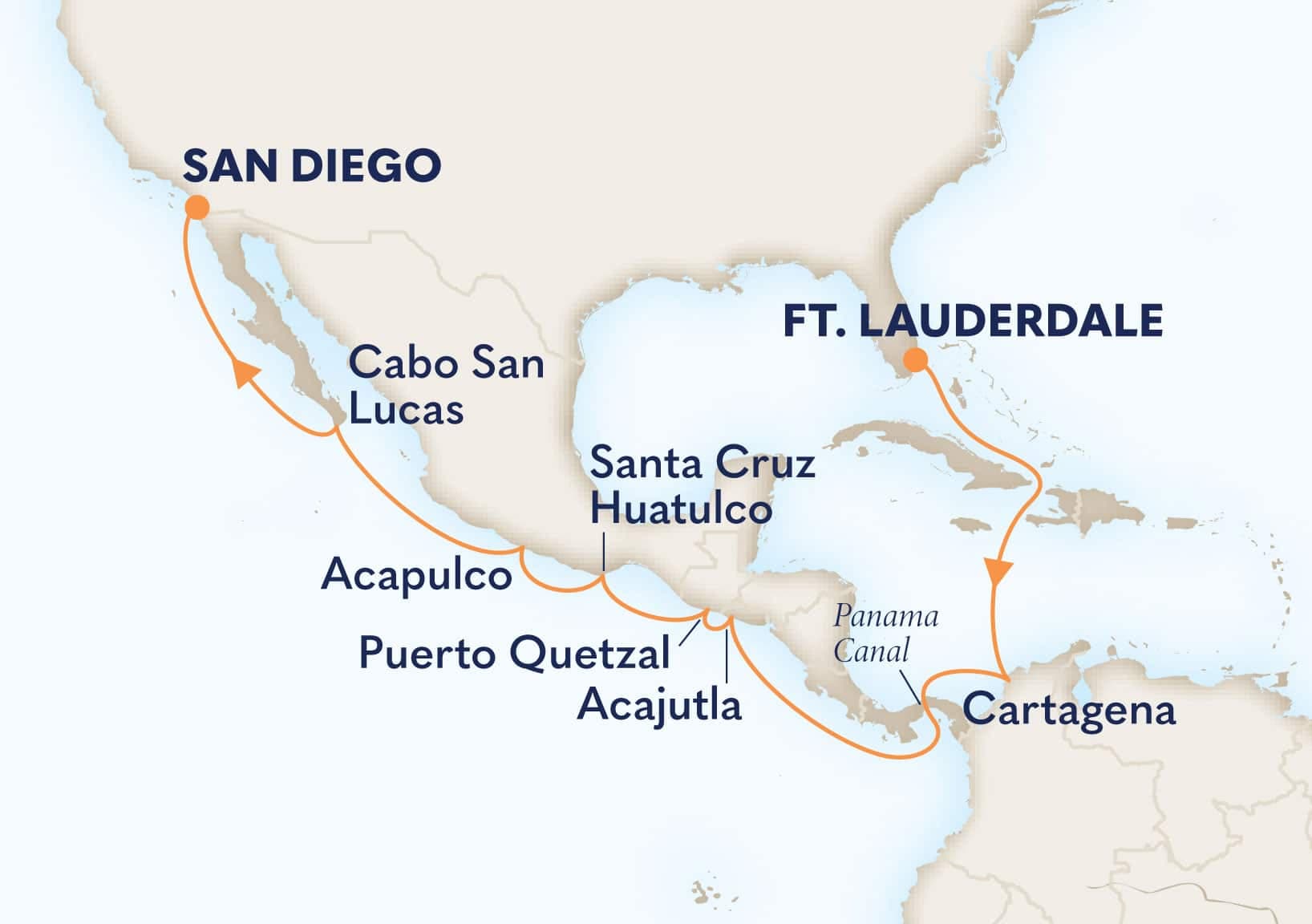 14 nights Panama canal cruise on Zaandam 
from 🇺🇸 Fort Lauderdale to 🇺🇸 San Diego 