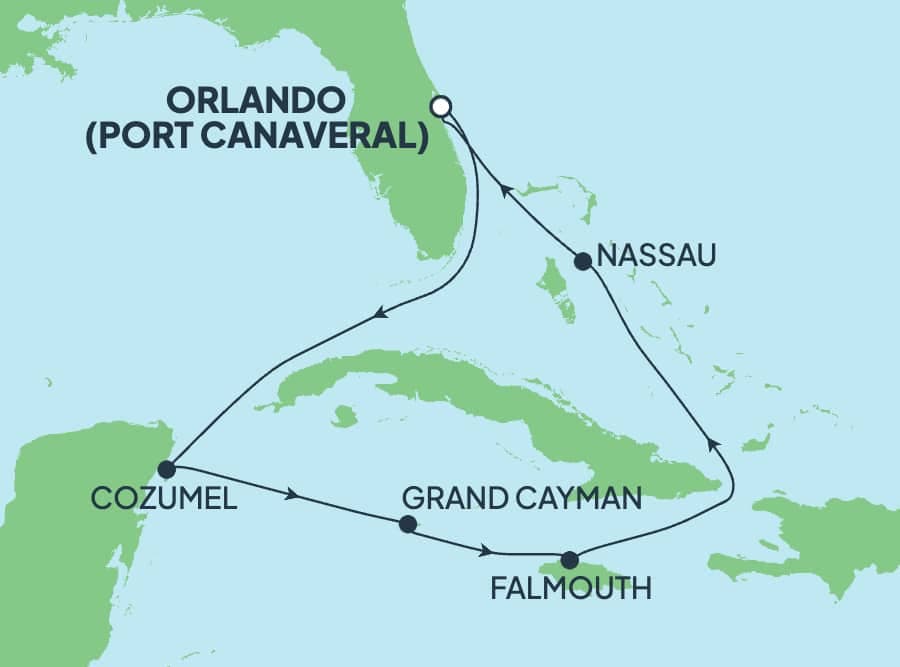 7 nights Caribbean cruise on Norwegian Aqua 
from 🇺🇸 Cape Canaveral 