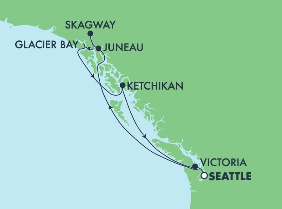 7 nights Alaskan cruise on Norwegian Bliss 
from 🇺🇸 Seattle 