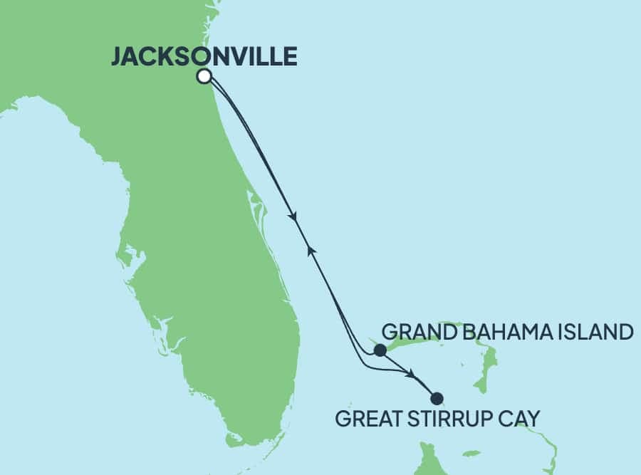 5 nights Bahamas cruise on Norwegian Dawn 
from 🇺🇸 Jacksonville 