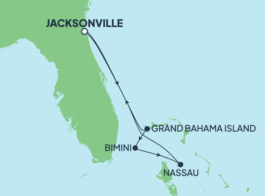 5 nights Bahamas cruise on Norwegian Dawn 
from 🇺🇸 Jacksonville 