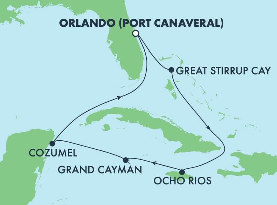 7 nights Caribbean cruise on Norwegian Aqua 
from 🇺🇸 Cape Canaveral 