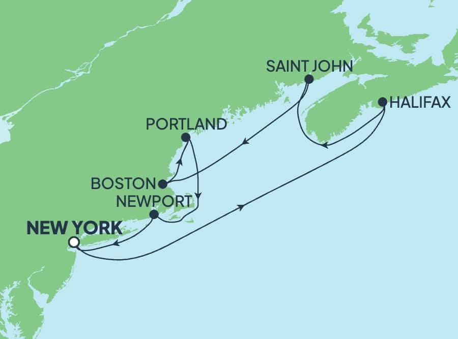 7 nights North East American cruise on Norwegian Escape 
from 🇺🇸 New York 