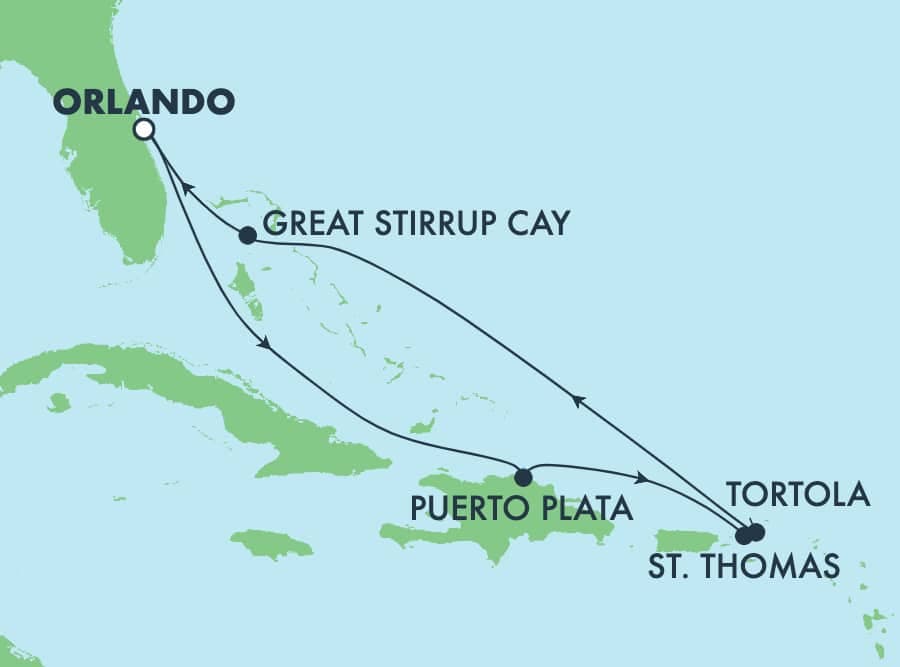 7 nights Caribbean cruise on Norwegian Escape 
from 🇺🇸 Cape Canaveral 