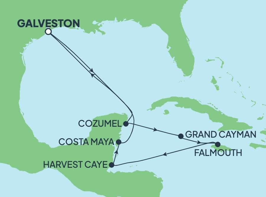 9 nights Caribbean cruise on Norwegian Escape 
from 🇺🇸 Galveston 
