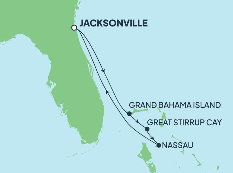 5 nights Bahamas cruise on Norwegian Dawn 
from 🇺🇸 Jacksonville 