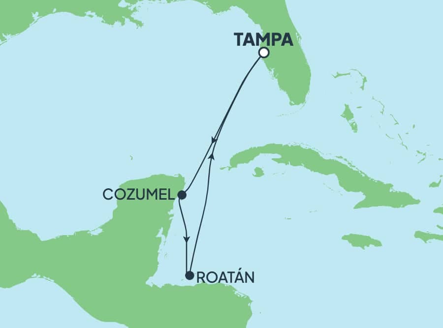 5 nights Caribbean cruise on Norwegian Gem 
from 🇺🇸 Tampa 