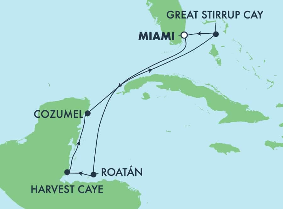 7 nights Caribbean cruise on Norwegian Aqua 
from 🇺🇸 Miami 