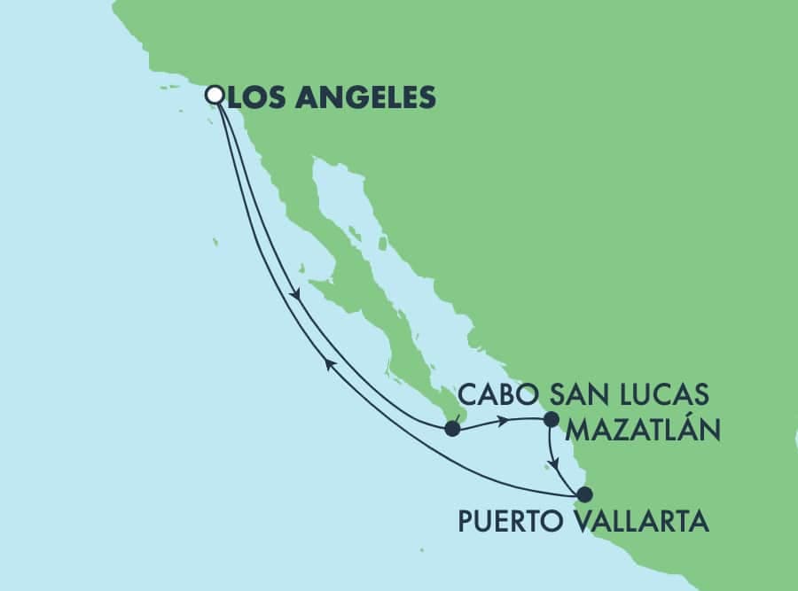 7 nights Mexican cruise on Norwegian Encore 
from 🇺🇸 Los Angeles 