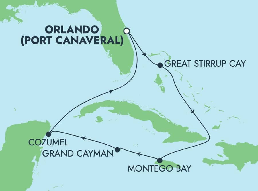 7 nights Caribbean cruise on Norwegian Aqua 
from 🇺🇸 Cape Canaveral 