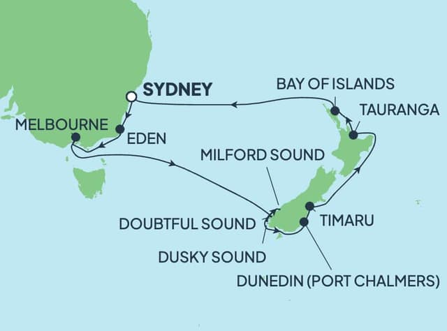 14 nights Australian cruise on Norwegian Spirit 
from 🇦🇺 Sydney 