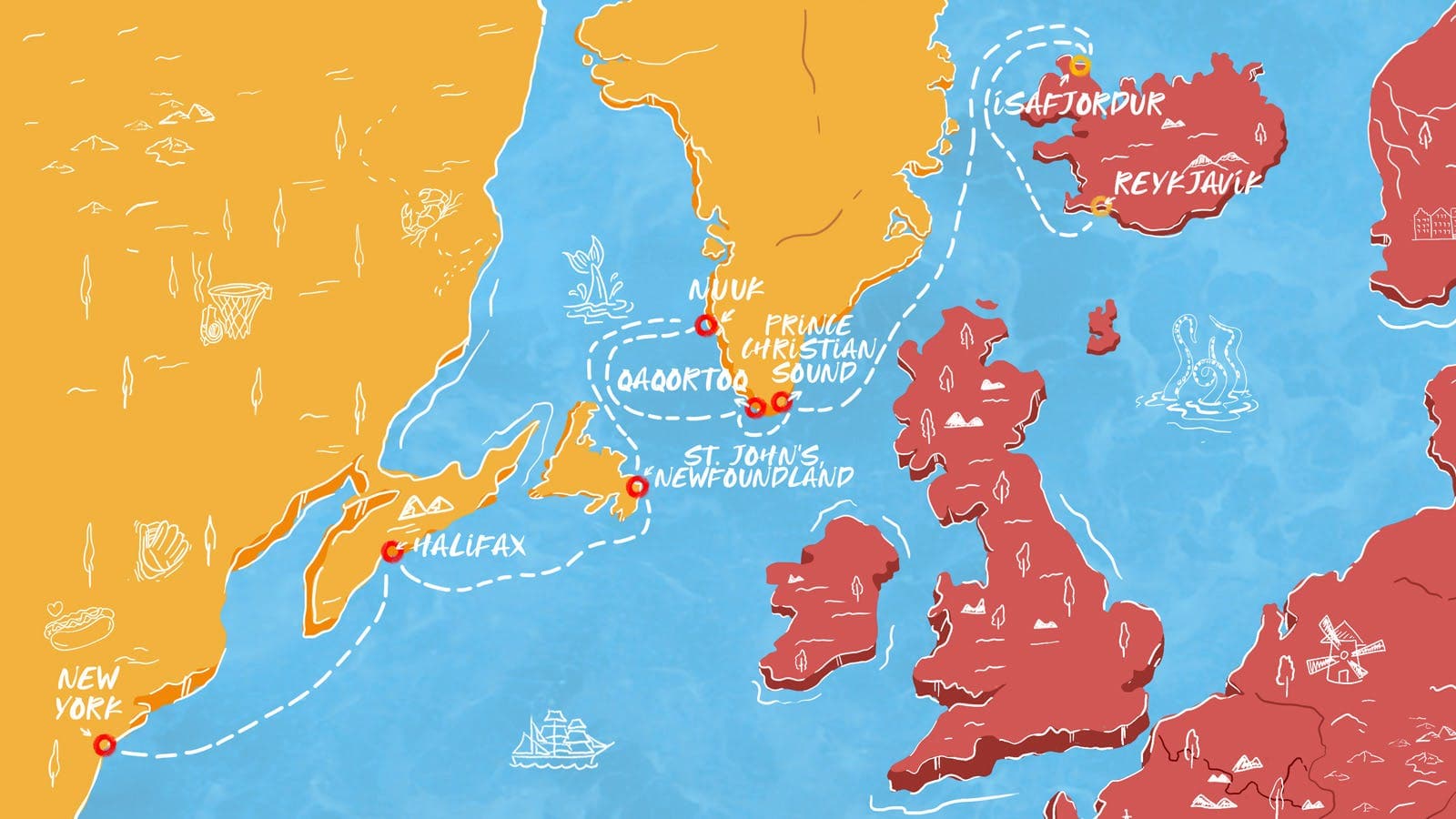 13 nights Transatlantic cruise on Valiant Lady
from 🇮🇸 Reykjavik to New York City, New York