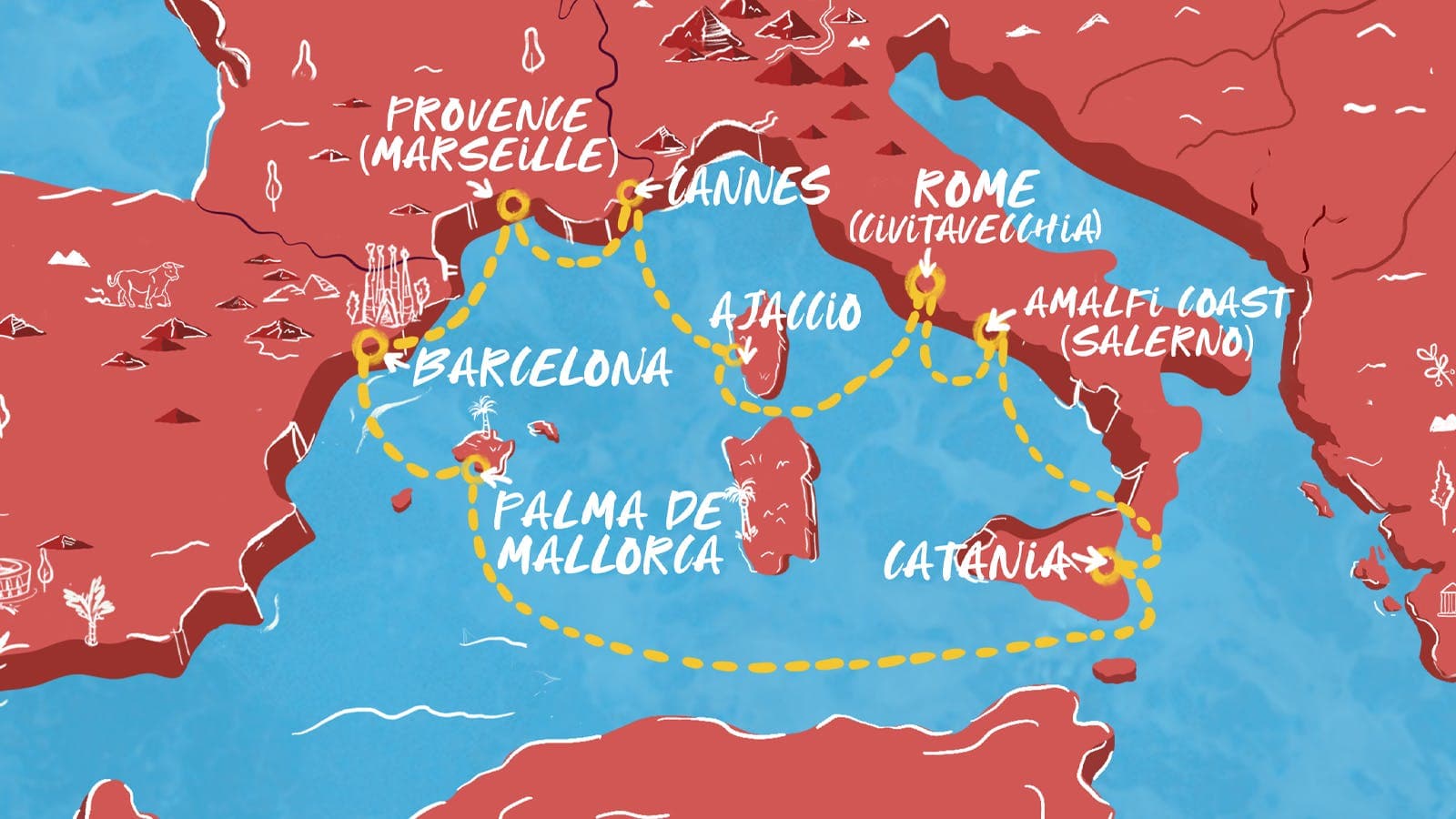 10 nights Mediterranean cruise on Resilient Lady
from ๐ช๐ธ Barcelona