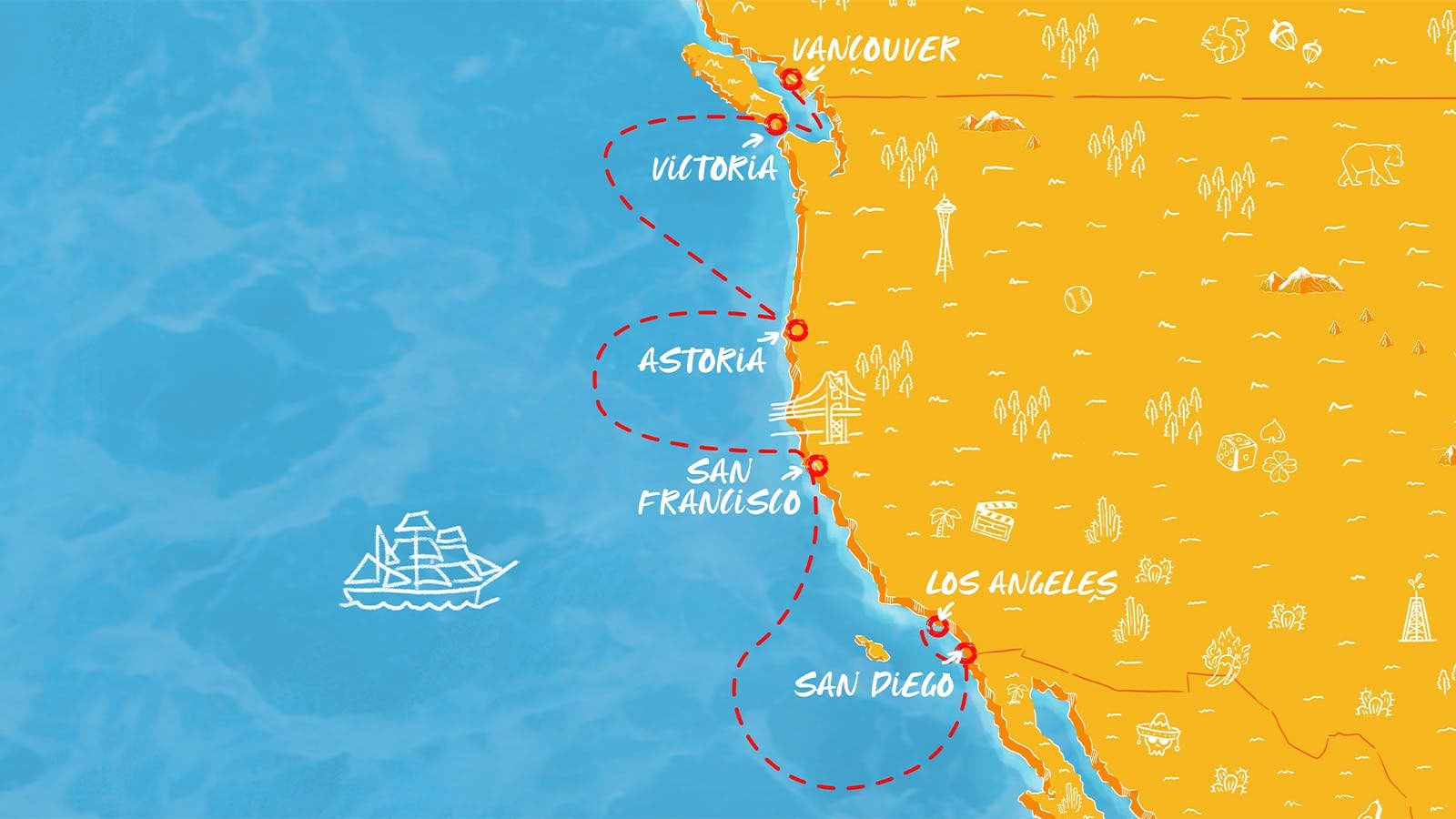 9 nights North East American cruise on Brilliant Lady
from 🇺🇸 Los Angeles to 🇨🇦 Vancouver