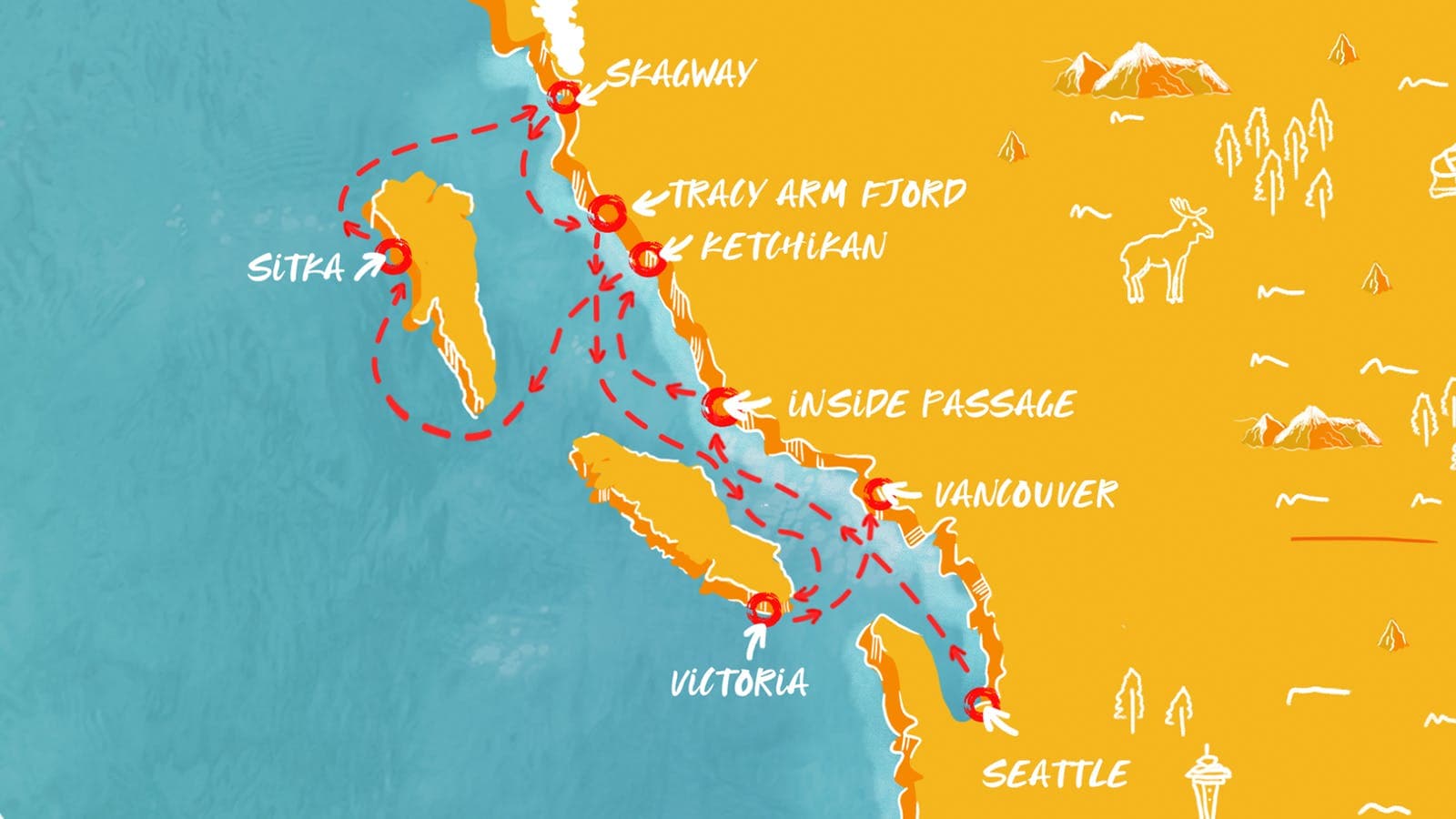 8 nights Alaskan cruise on Brilliant Lady
from ๐บ๐ธ Seattle to ๐จ๐ฆ Vancouver