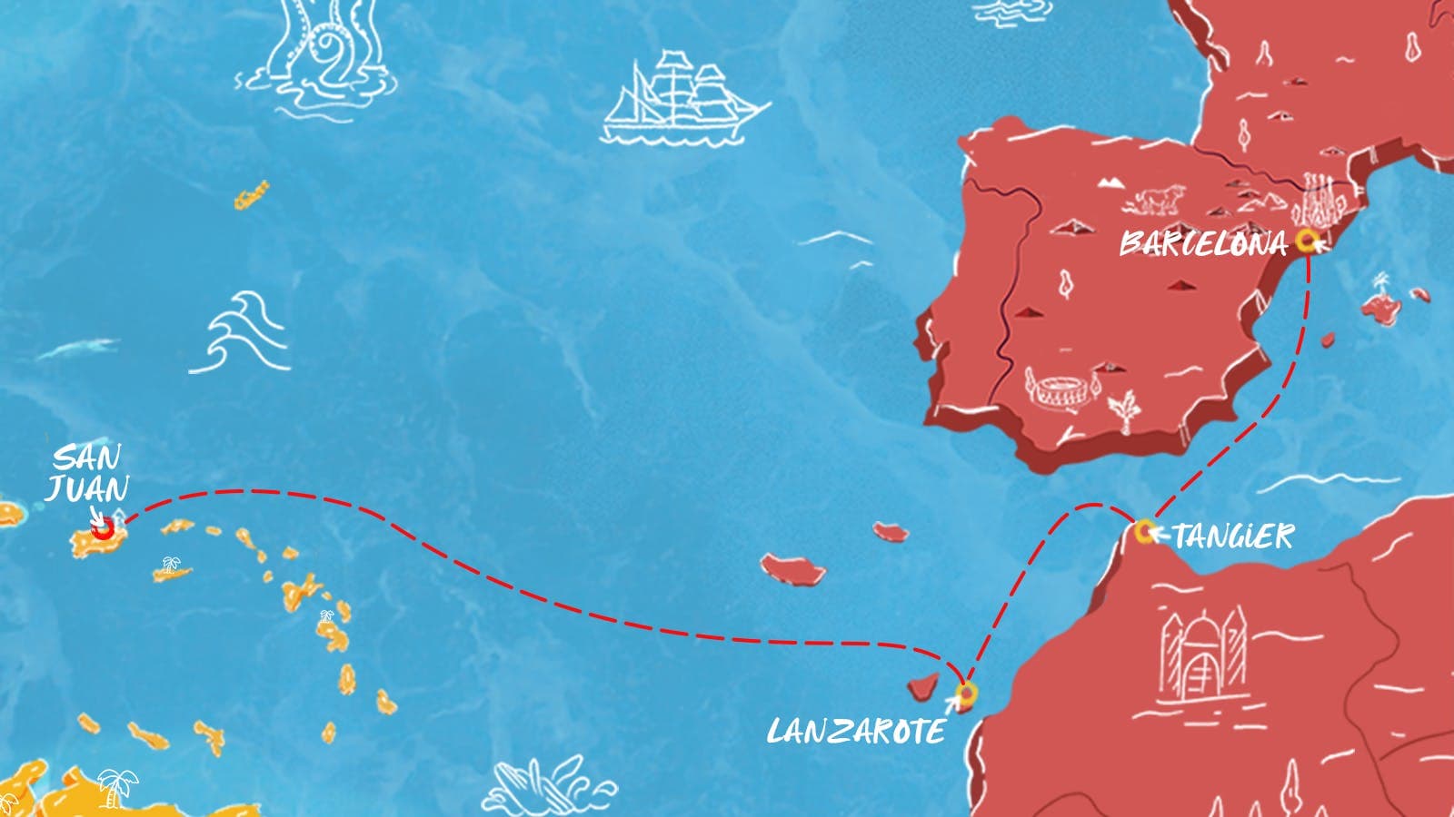 12 nights Transatlantic cruise on Scarlet Lady
from 🇪🇸 Barcelona to 🇵🇷 San Juan