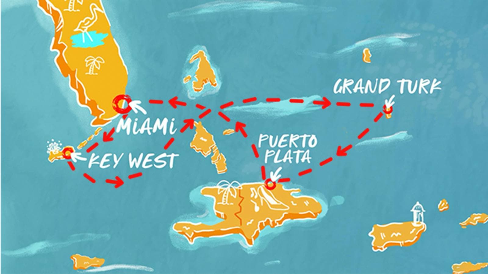 6 nights Caribbean cruise on Resilient Lady
from ๐บ๐ธ Miami