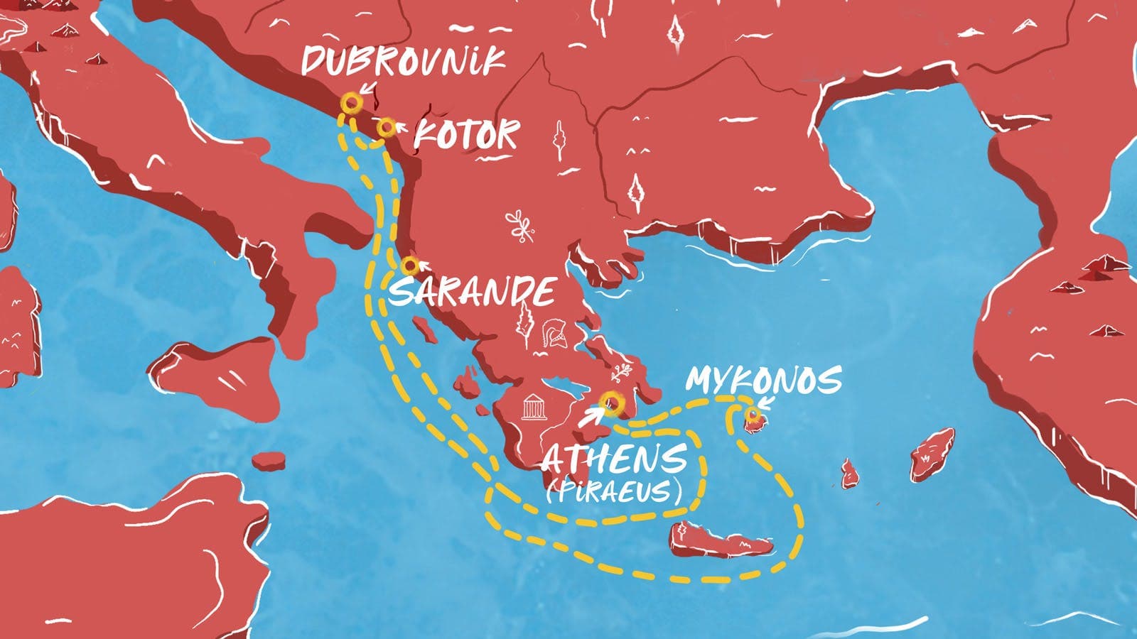 7 nights Mediterranean cruise on Scarlet Lady
from 🇬🇷 Piraeus