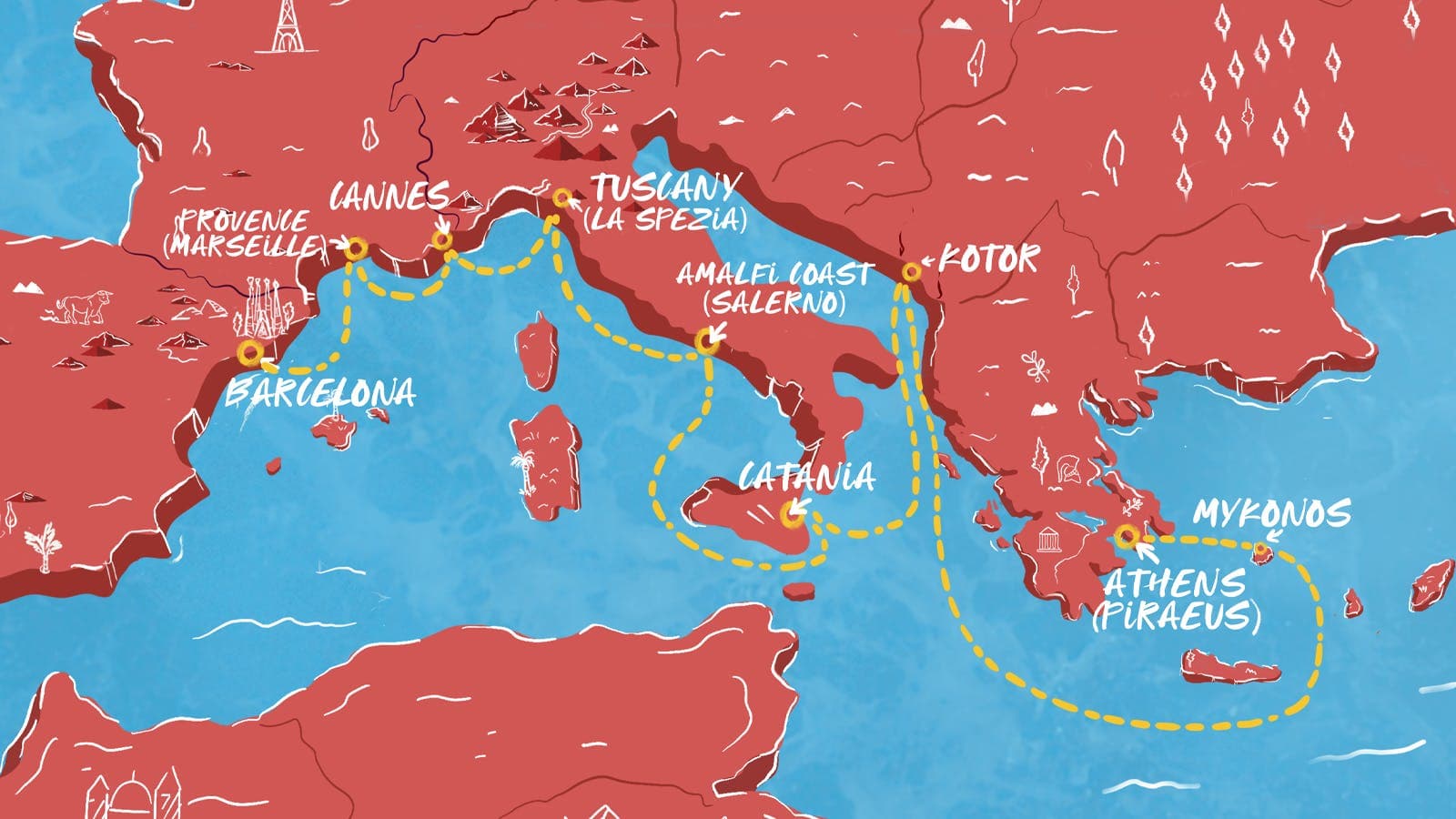 11 nights Mediterranean cruise on Resilient Lady
from 🇬🇷 Piraeus to 🇪🇸 Barcelona