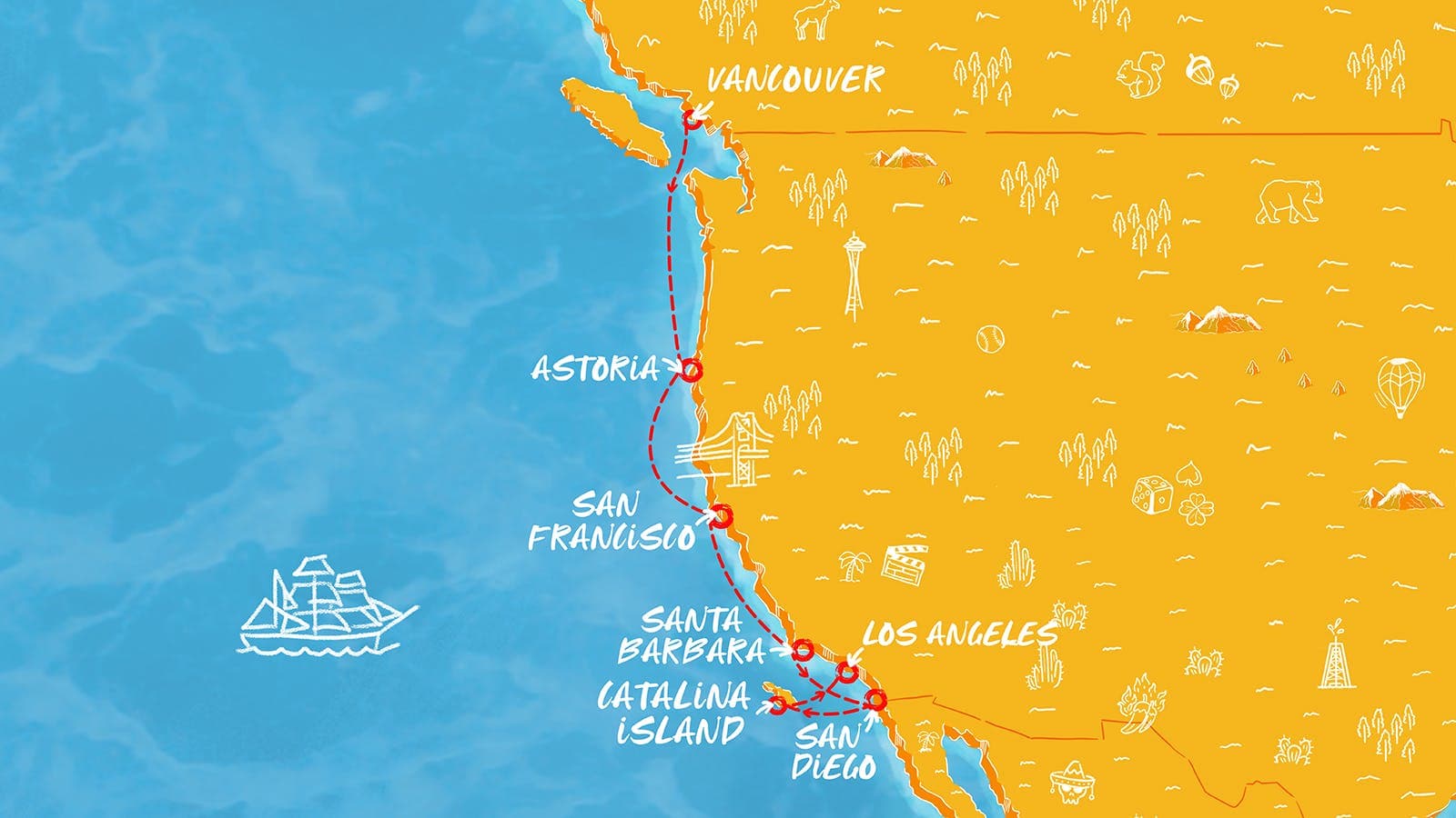 8 nights North East American cruise on Brilliant Lady
from 🇨🇦 Vancouver to 🇺🇸 Los Angeles