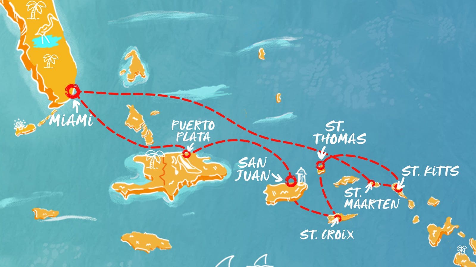 10 nights Caribbean cruise on Brilliant Lady
from ๐บ๐ธ Miami