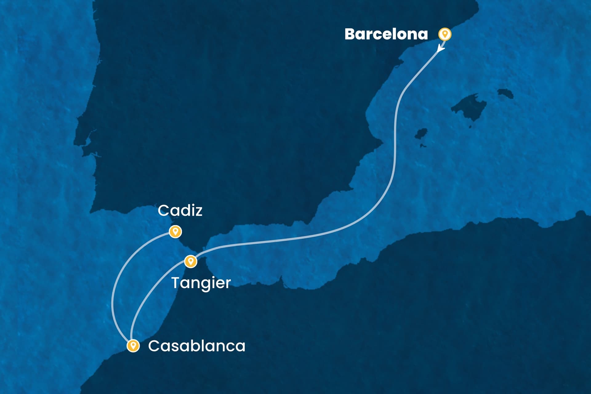 4 nights cruise on Costa Diadema
from ๐ช๐ธ Barcelona to ๐ช๐ธ Cadiz