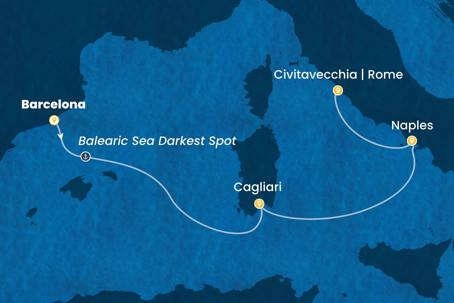 4 nights cruise on Costa Toscana
from ๐ช๐ธ Barcelona to ๐ฎ๐น Civitavecchia
