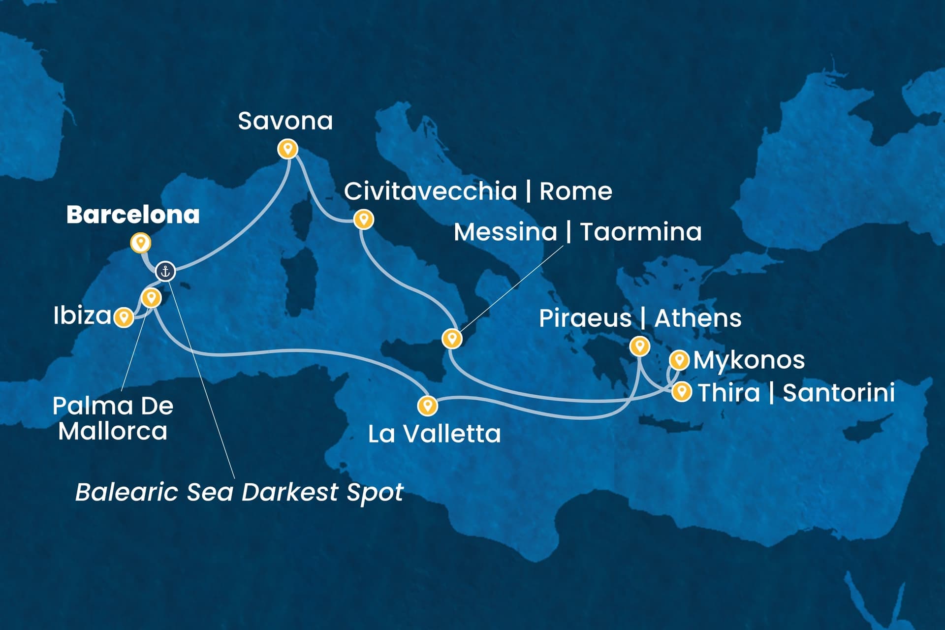 14 nights cruise on Costa Serena
from ๐ช๐ธ Barcelona