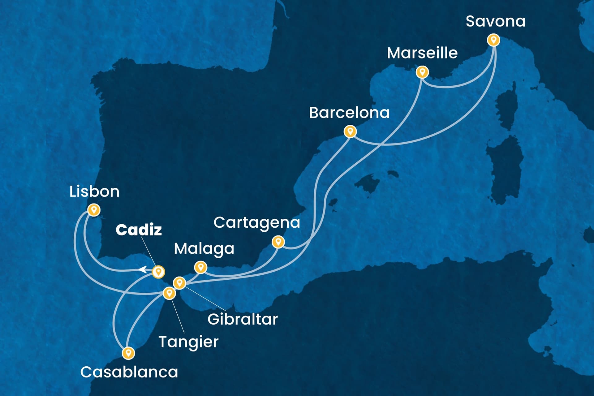 13 nights cruise on Costa Diadema
from 🇪🇸 Cadiz