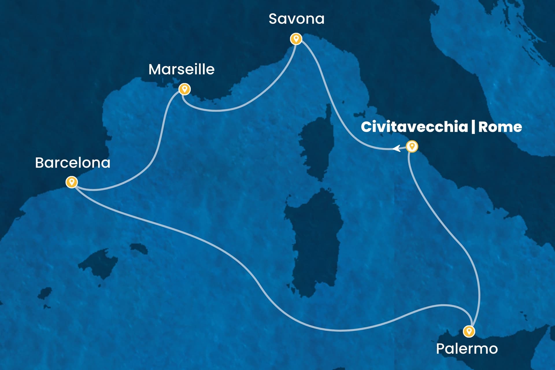 6 nights cruise on Costa Toscana
from ๐ฎ๐น Civitavecchia