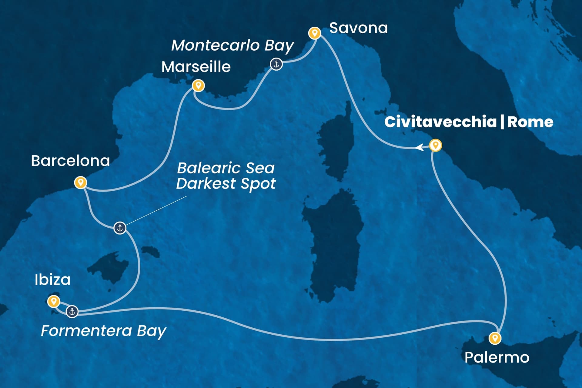 7 nights cruise on Costa Toscana
from ๐ฎ๐น Civitavecchia