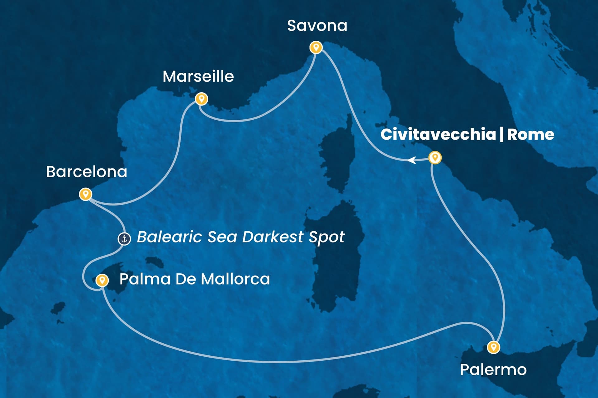 7 nights cruise on Costa Toscana
from ๐ฎ๐น Civitavecchia